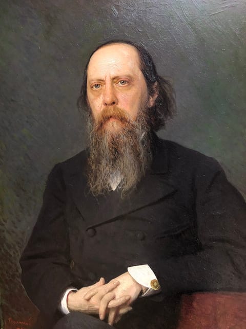 И. Н. Крамской. Портрет М. Е. Салтыкова-Щедрина, 1879. Государственная Третьяковская галерея.